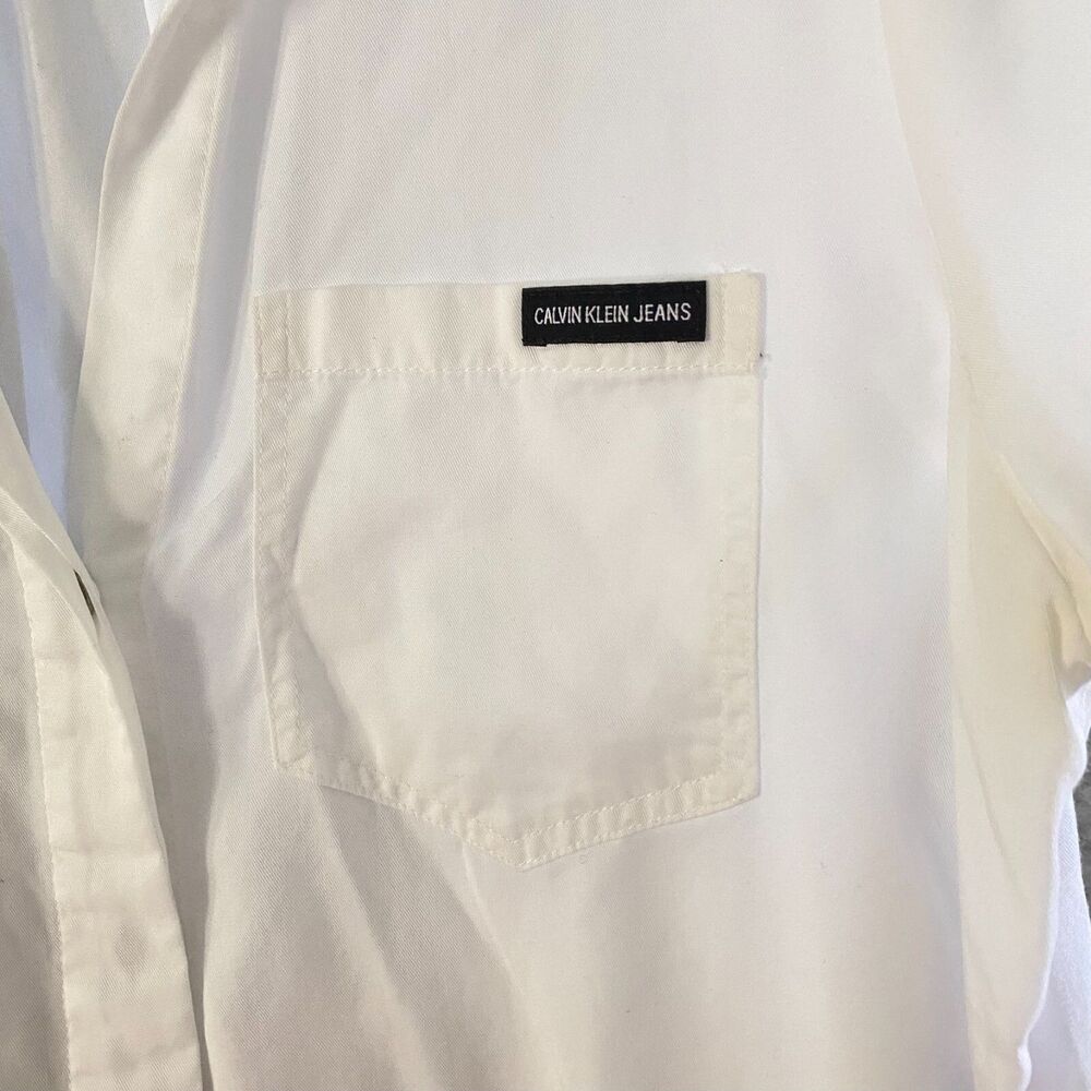 Calvin Klein Women Solid Button-Down Split-Back S… - image 7